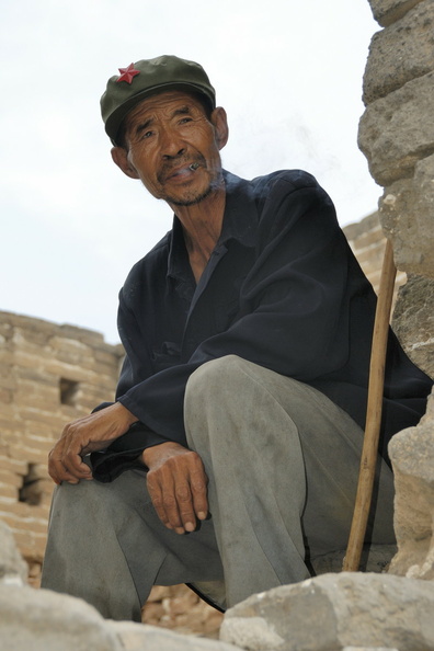 Cina - Peking - alter Mann