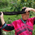 China - Longsheng - Frau mit langen Haaren