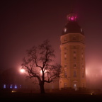 Schloßturm im Nebel