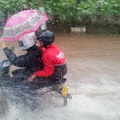 Südostasien - Laos - Regenfahrt