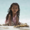 Seychellen - Mädchen am Strand