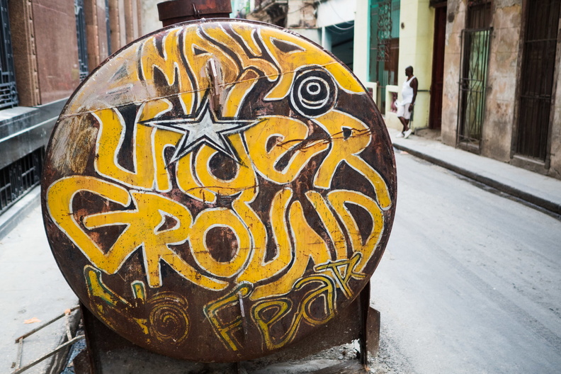 Graffiti in the Streets of Havanna II