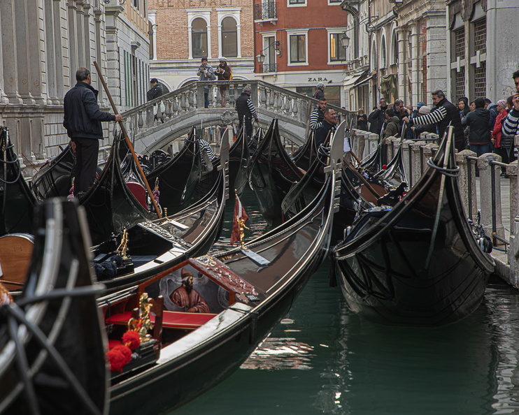 Verkehrschaos in Venedig 