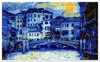 Venise aux couleurs de Van Gogh (La nuit étoilée)