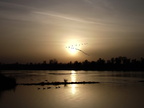 Abendstimmung an Rhein