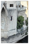 Brückenspringer von Mostar