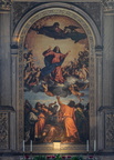 neben dem Tourismus Venedig entdecken-d Maler Tizian in der S.M.G.dei Fari