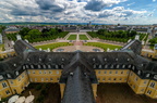 Karlsruhe: Das Schloss von oben