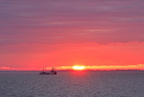 Sonnenaufgang an der Nordsee