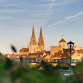 Regensburg: durch die Hecke