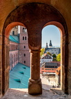 Dom zu Speyer: Blick aus dem Fenster