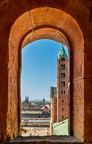 Dom zu Speyer: Blick aus dem Fenster