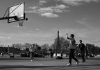 Paris - vor dem Eiffelturm
