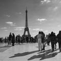 Paris - vor dem Eiffelturm