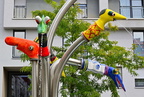 Ein Brunnen lockert auf